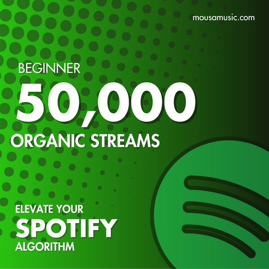 Beginner (50,000 Organic Streams