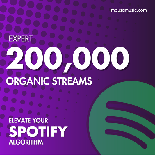 Expert (200,000 Organic Streams)