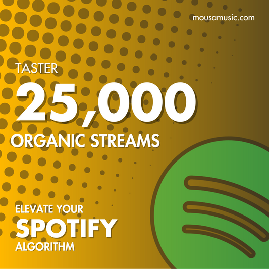 Taster (25,000 Organic Streams)